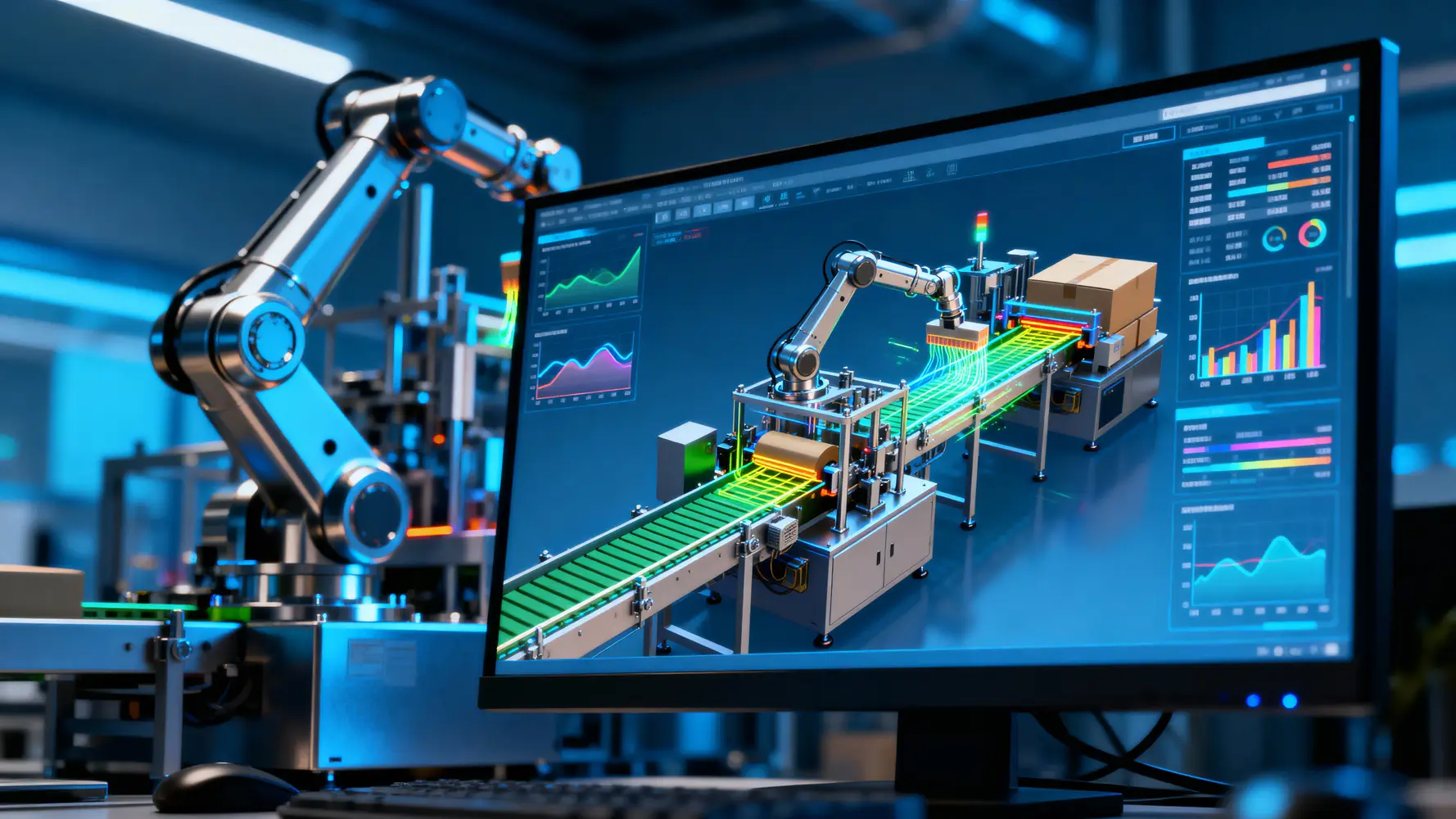 石化企业现场场景，大型储罐和管道设施，工作人员穿着安全装备进行巡检，体现石化行业安全生产环境
